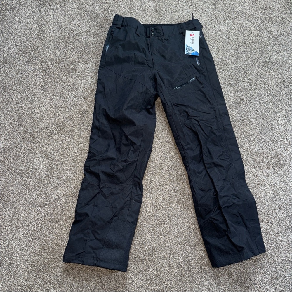 Alpine Design NWT Retail $99 Women’s Large Black Snow Pants